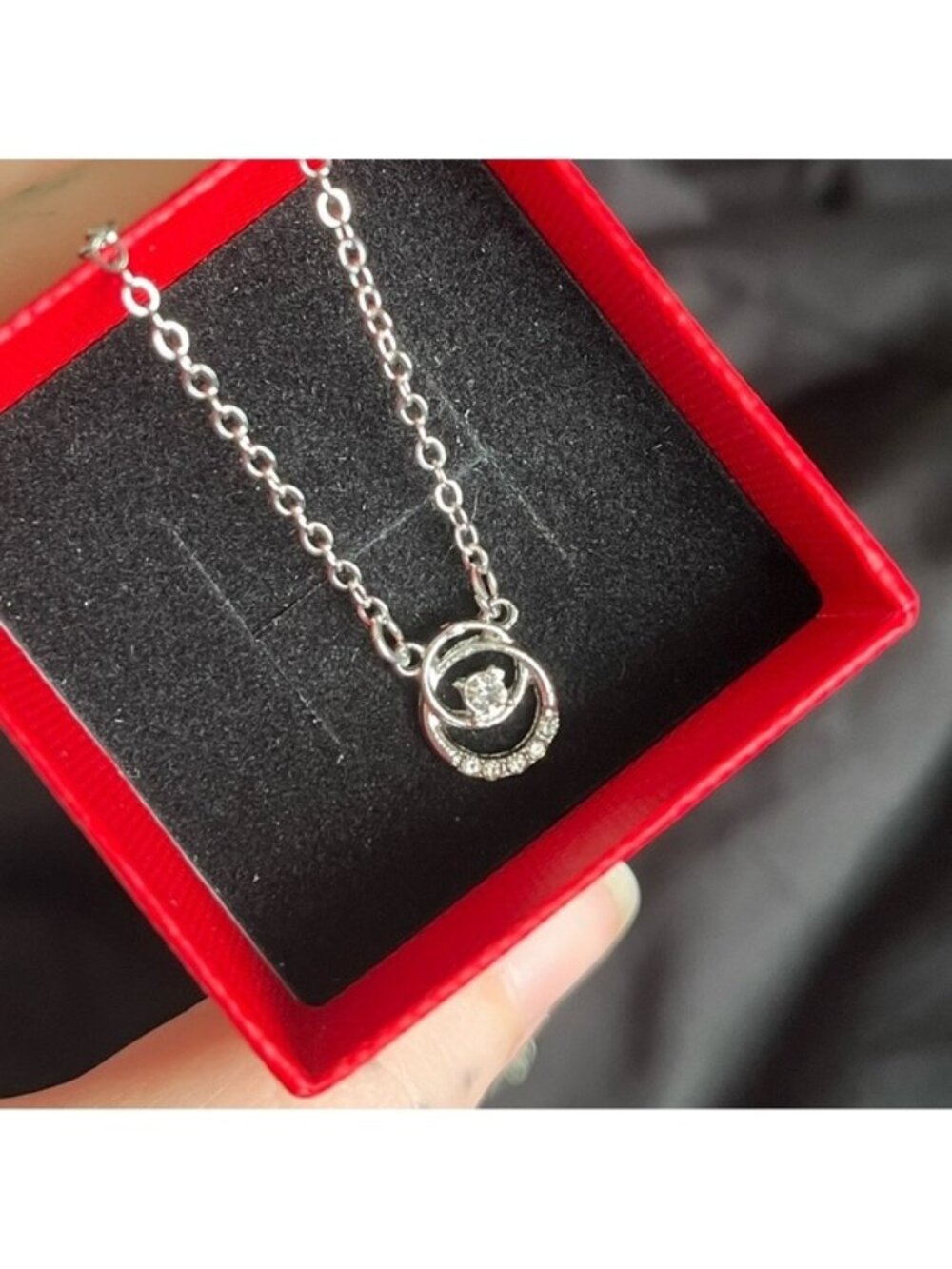 Interlocking Luna necklace